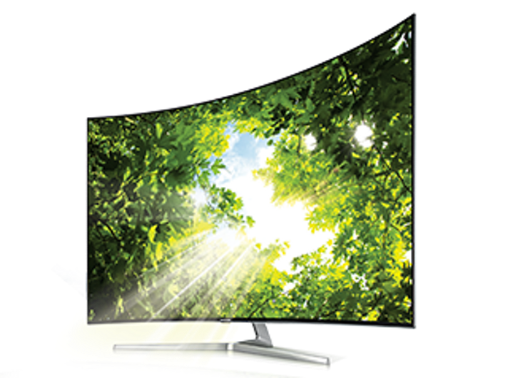 Senetle Samsung 55 inç Class KS9500 Curved 4K SUHD TV