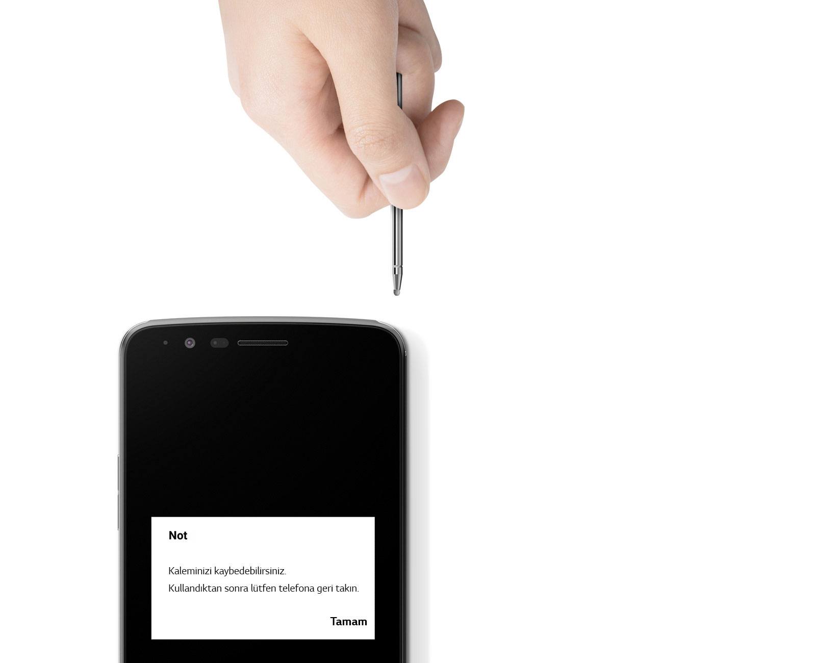 LG Stylus 3 16 GB Hassas Kalem Uçlu Akıllı Cep Telefonu 24 Ay Senetle Taksit 
