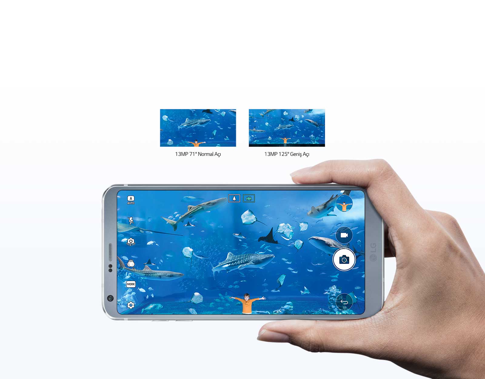 Elden Senetle LG G6 Akıllı Cep Telefonu 