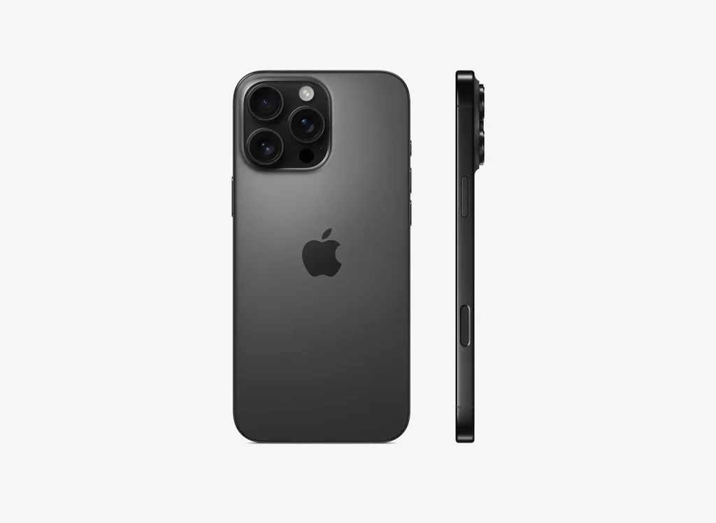 Senetle iPhone 16 Pro Max Siyah Titanyum