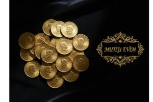 Mutlu Evim 24 ay taksitli senetle tam altın kampanya görseli.