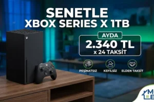Senetle ve elden taksitle satılan Microsoft Xbox Series X 1TB Oyun Konsolu